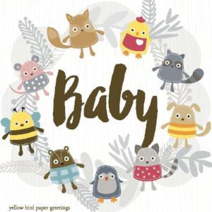 Baby Woodland Critters Gift Tags