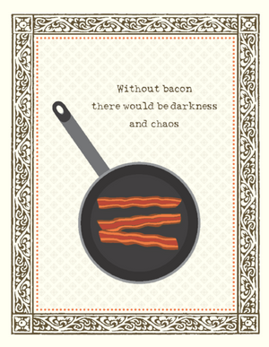 VS9042-Chaos Bacon Card