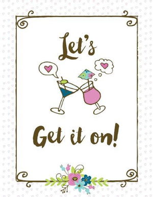 Let's Get it on Valentine Love greeting card