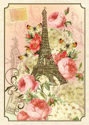 BN5095-Aviary Eiffel Boxed Note