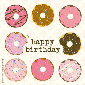 Birthday Donuts Gift tag