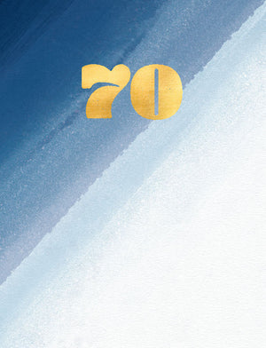 70th Birthday - (tidemark TM1002)