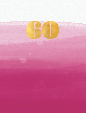 60th Birthday - (tidemark TM1003)