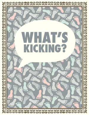 VA9059-What's Kicking Baby Card