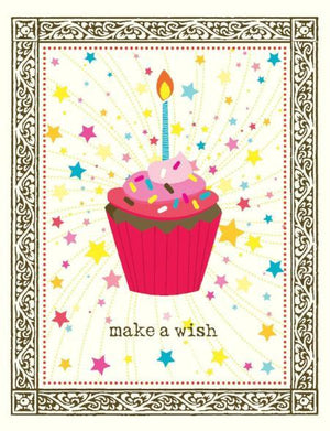 Cupcake Wish Birthday Card