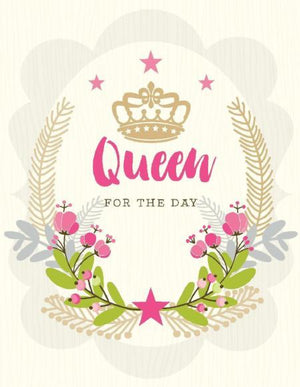 Queen For Day Poise Bouquet Birthday Card