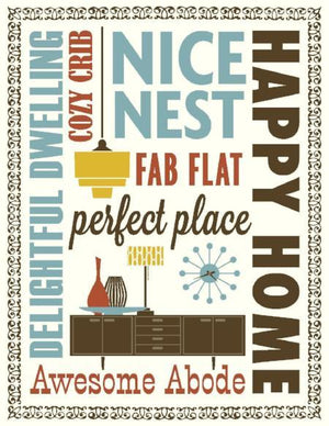 Multi Saying New Home Greeting Card