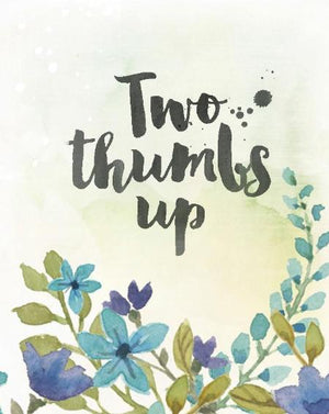 Two Thumbs Up Greeting Card