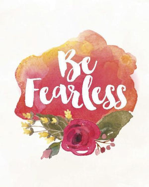 Be Fearless Greeting Card