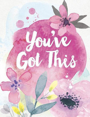 Pink Flowers You've Got This Greeting Card
