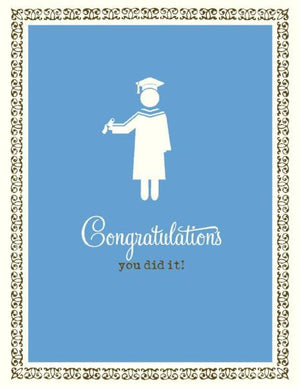 VS9029-Stick Person Graduation Card