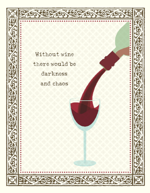 VS9035-Chaos Wine Card