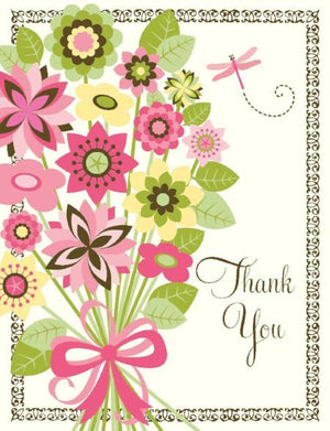 Thank You Bouquet Greeting Card