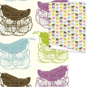WP3005-Bright Prams Gift Wrap