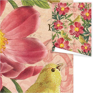 WP3014-Canary Aviary Gift Wrap